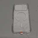 Diaclara Magnetic Designed for iPhone 17 Pro Case 6.3'' [Full Camera Protection] Full Body Bumper,[Compatible with MagSafe] Military Drop Proof Phone Case w/Built-in Screen Protector, Clear