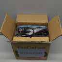 6 inch Exhaust Fan, Kitchen Exhaust Fan for Wall, Potable Window Exhaust Fans, 308CFM Wall mounted Bathroom Fan with Check Valve for Kitchen, Workshop, Basement (Silver)