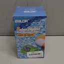 BALDR Pool Thermometer Floating Easy Read, Solar Digital Pool Thermometer with Dual Large Screens, IPX7 Water Temperature Gauge for Inground Above Ground Pools & Spas (Blue)