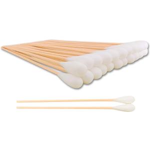 6 Inch Long Large Cotton Swabs,150pcs Large Cotton Buds with Bamboo Handle for Dogs, Specifically Designed for Dogs,Professional Big Cotton SwabsDogs Ears Large Cotton Swabs