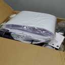 Black Living Room Lamps Set of 2, 3 Way Dimmable Touch Control Farmhouse Table Lamps with 2 USB Ports, Retro Bedside Lamp with 2 LED Nightlight,Rustic Bedroom Lamp for Nightstand(4 LED Bulbs Included)