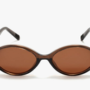 TIJN Olisa Retro Oval Sunglasses for Women Men,Polarized UV Protection Shades,Stylish Frame Sun Glasses,Trendy Sunnies