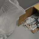 10x20FT White Party Tent Outdoor Canopy Tent Heavy Duty Waterproof Patio Gazebo Wedding Event Tents for Parties with 6 Removable Sidewalls Perfect for Birthday Holiday Graduation BBQ