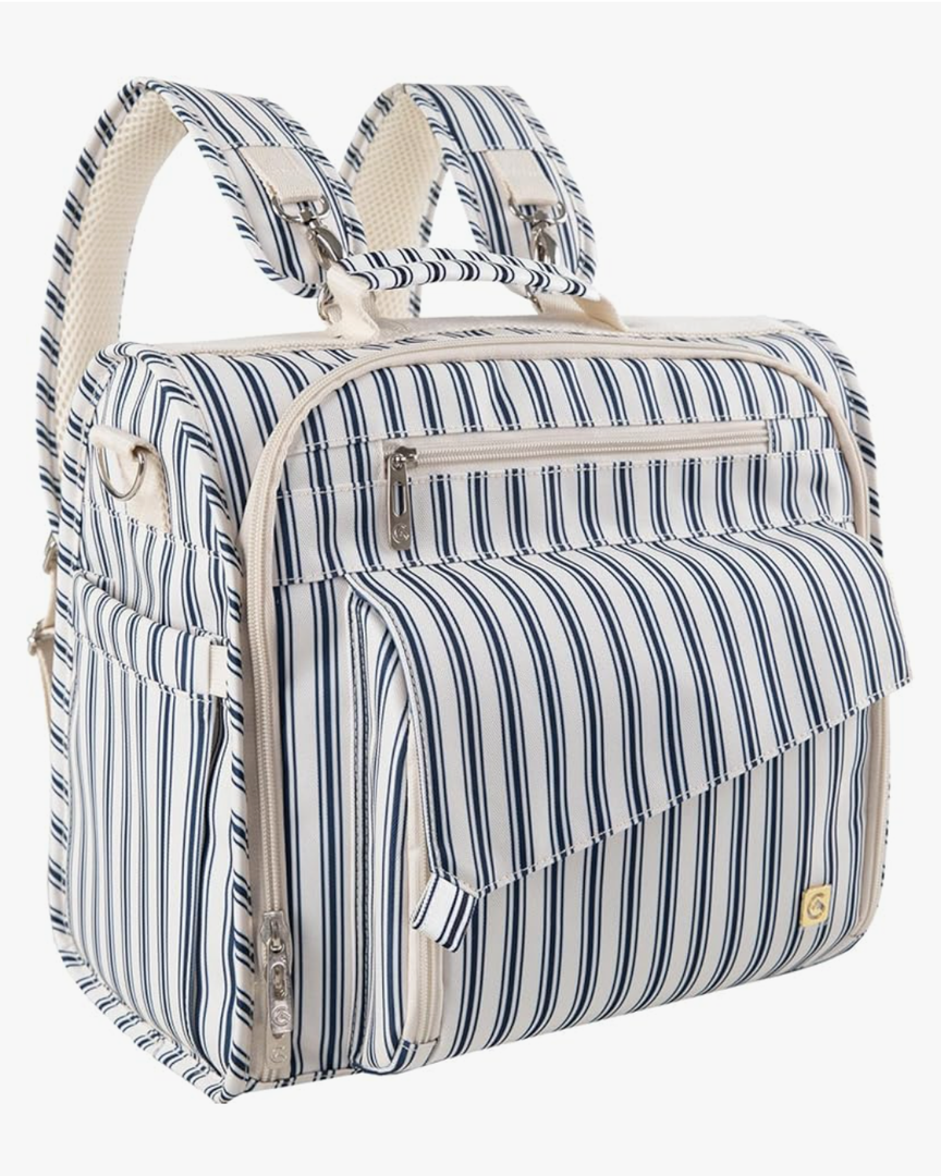 ALLCAMP Diaper Bag Large, Support Baby Stroller, Converted Into a Tote Bag
