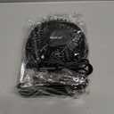 BESKAR Small Clip on Fan, 3 Speeds USB Fans with Strong Airflow, Clip & Desk Fans USB Plug in with Sturdy Clamp - Ultra Quiet operation for Office Dorm Bedroom Stroller (Dark Black)