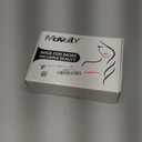 morvally Short Black Wavy Bob Wig with Bangs for Women 16 Inches Natural Synthetic Hair Wavy Wigs