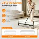 Carpet Film Applicator,Adjustable 24-36 Inch Width for Floor Protection