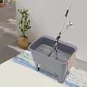 Portable Floor Mop Sink with Drain Kit, Indoor Outdoor Freestanding Utility Mop Sink, 23.62*15.75In Large Capacity Mop Buckets for Laundry Room, Kitchen, Bathroom, Balcony, Garage , Gray 