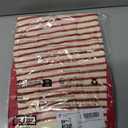 Tankaneo Womens Summer Striped Peplum Tank Tops Red (Red)