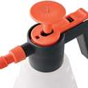 56 oz Handheld Pump Sprayer – Multi-Purpose Garden & Home Use – Adjustable Nozzle, Locking Thumb Trigger, Translucent Tank – for Weed & Pest Control, Fertilizer, Cleaning – Made in USA