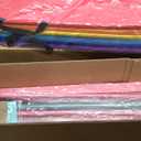 Safly Fun Gymnastics Bar for Kids Ages 3-15 for Home - Steady Steel Construction, Anti-Slip, Easy to Assemble, 3' to 5' Adjustable Height (Pink with Mat)