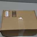 Luoika Women's Wide Width Ankle Boots - Black Brown Short Boots Block Low Heel Side Zipper Booties. (7 X-Wide)