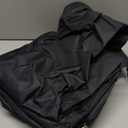 Patelai Lawn Tractor Leaf Bag Grass Catcher Bag for Riding Lawn Mower, 78.7 x 52 Inch Reusable Large Capacity Leaf Bag with Zipper and Vent for Leaf Collection, Heavy Duty Material Collection Systems