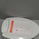 Brondell Bidet Toilet Seat Non-Electric Swash Ecoseat, Fits Elongated Toilets, White - Dual Nozzle System, Ambient Water Temperature - Bidet with Easy Installation