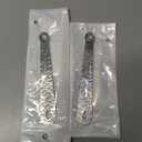 2 x LEIFENY 1PCS 1/8tsp(0.63ml) Single Measuring Spoon, Stainless Steel Embossed Measure Scoop Only, Individual Spoon for Cooking and Baking