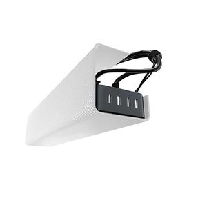 No-Screw Under Desk Cable Management Tray - Self-Adhesive Installation, Cord Management, Cable Tray, Under Desk Wire Organizer - White Single Tray