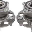 MOTOKU Pair Rear Wheel Bearing and Hub Assembly with 5-Lug for Honda CRV 2007-2011 Acura RDX 2007-2012 2016-2018 AWD or 4WD Rear Left Driver and Right Passenger Side
