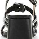 LifeStride Womens Celeste Heeled Sandal Black 8 W