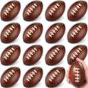 Jerify 16 Pcs Mini Foam Footballs Bulk 3.5 Inch Small Stress Balls Football Party Favor for Stress Relief Kid Carnival Game Party Gift Decoration