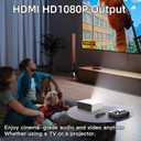 ZJBOX Digital Converter Box for TV,1080P ATSC tv Tuner Box with hdmi Output and 3RCA Cables Hidden Behind TVwith Power Adapter2-in-1 RemoteTV Program Recording&Playback,USB Media Player