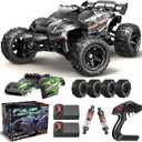 1:14 Scale All Terrain RC Cars for Adults & Boys (HS14323), Max Fast 40+ KPH, 4WD Off-Road RC Truck for Snow & Sand & Mud, 4X4 Waterproof Remote Control Car with 2 Rechargeable Batteries