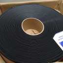 Vinyl Wall Base Baseboard Molding Trim 4" Flexible Self Adhesive Rubber Wall Base Moulding Trim Peel and Stick Design, 4 Inch x 200 Feet, Black Stone Grain