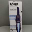 Shark Cyclone PET Handheld Vacuum with 8" Crevice Tool, HyperVelocity Suction, Navy Blue/Grey, CH701