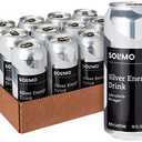 Solimo Silver Energy Drink, Sugar Free, 16 fl oz (Pack of 12) Best By 02 Jul 2025