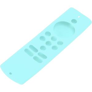 Silicone Remote Control Case Soft Non-Slip Shockproof with Lanyard for Fire TV Stick Lite (Mint Green)