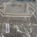 2 Pack Wall Hanging Storage Bag,Wall Hanging Organizer with Pockets, Hanging storage basket for Dormitory Bathroom Bedroom (Grey-upgraded)