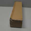 KAMANINA Curtain Rods for Windows 66 to 120 Inch, 7/8 Inch White Heavy Duty Curtain Rod 32 to 120 (2.6-10ft), Adjustable Decorative Drapery Rods with Netted Texture End