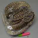 Passion Twist Hair Blonde 24 Inch 8 Packs Passion Twist Crochet Hair For Women Curly Braiding Hair Long Water Wave Hair Synthetic Hair Extension (24 Inch (Pack of 8), 27/613#)