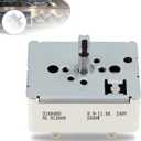 Upgrade WP3149400 3148954 3149400 3148953 3148951 WP3149404 Infinite Control Switch, for 8in Surface Buner Control Switch, Replace for Whirlpool Stove Switch, for 311858, 311859, 314140,3149400