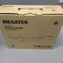 MEGATEK Region-Free HDMI DVD Player for TV, Compact CD/DVD Player for Smart TV, USB Port, Plays All Region DVDs & Multi Formats, Metal Housing, HDMI/RCA Cables & Remote Included