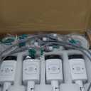 OOSSXX (4K/8.0 Megapixel & 130 Ultra Wide-Angle) 2-Way Audio PoE Outdoor Home Security Camera System Wired Outdoor Video Surveillance IP Cameras System