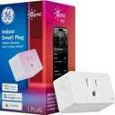 GE Cync Smart Indoor Plug, Smart Outlet Control, WiFi Outlet, Matter Compatible, Compatible with Alexa and Google Home (1 Pack)