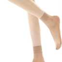 Aimery 10 Pairs Summer Women's Ankle Sheer Nylon Socks - Thin Soft, Reinforced Toe & Stylish Transparent Hosiery sheer socks