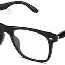 Smart Glasses for Women Men,Blue Light Blocking Bluetooth Glasses with Open Ear Speaker,Voice Control, Hands-Free Calls & Built-in Microphone for Iphone Android Music/Work