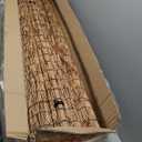 Roman Shades for Windows Bamboo Roller Shades for Patio Porch – Light Filtering Sunshade Retro Natural Reed Blinds for Outdoor Windows, 60" W x 48" H