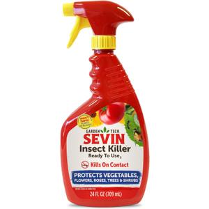 Sevin 100547232 Insect Killer Ready to Use 32 oz, White Label