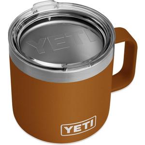 YETI Rambler 14 oz Stainless Steel Vacuum Insulated Mug with Lid (Clay)
