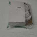 AOZITA 24 PACK, WIDE Mouth Mason Jar Lids for Ball, Kerr and More - White Plastic Storage Caps for Canning Jars - Leak-Proof & Anti-Scratch Resistant Surface