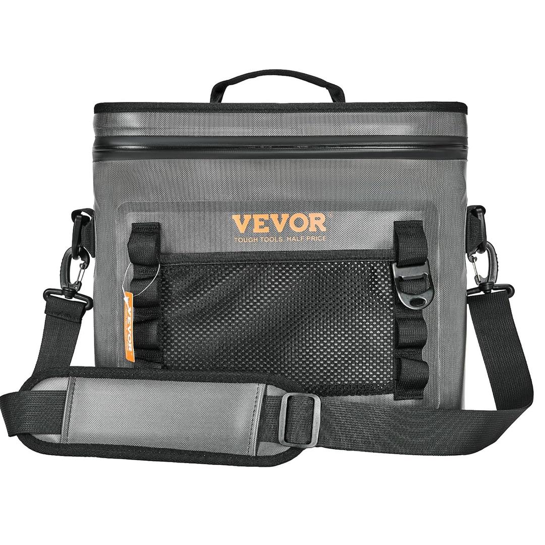 VEVOR Soft Cooler 24 Cans Insulated Cooler Bag Leakproof Waterproof Lunch Soft Cooler Lightweight & Portable Cooler for Beach, Hiking, Camping, Travel, Picnic, Car, Cooler