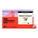 San Francisco Bay K-Cup Coffee Pods, French Roast (80 ct), Dark Roast, Commercially Compostable Single-Serve Coffee Pods, BBD: 08/28/2026