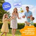 Move2Play, Easter Egg Toss Kids Game | Easter Basket Stuffer & Gift for Kids Ages 3-8+ | Hilarious Indoor/Outdoor Game | Fun Easter Toy for Toddlers, Boys & Girls