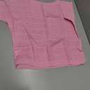 Cakulo Womens Summer Crochet Tops Hollow Out Off The Shoulder Short Sleeve Batwing Knit Spring Sweater Top 2025, Size Medium, Pink 