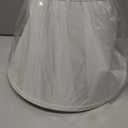 Aspen Creative 32682 Transitional Empire Shape Spider Construction Lamp Shade, White, 7" Top x 13" Bottom x 9-1/2" Slant Height