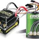 Castle Creations Sidewinder 4 Sensorless ESC & 1406 7700KV Brushless Motor Upgrade for 1/10 RC Vehicles On Road Edition, Black, Green