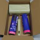 Extra Sticky Large Surface Lint Roller, 6.3'' Giant Lint Roller for Pet Hair, 270 Sheets/ 3 Refills, Long Handle Lint Remover for Clothes, Furniture, Dog & Cat Hair Remover