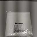 Water-Repellent Fabric Shower Curtain Liner - Hotel Quality Machine Washable, 3 Heavy-Duty Magnets with Rustproof Grommets & Weighted Hem, Standard Size 72x72in White